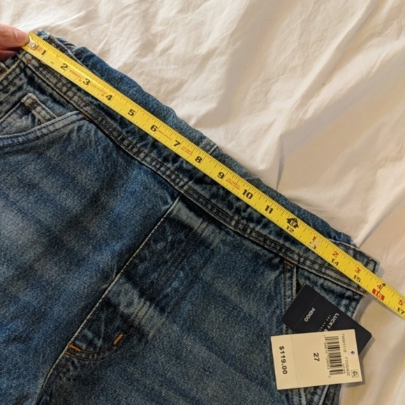 Lucky Brand Relaxed Cropped Crop Jean Overalls - Picture 5 of 9